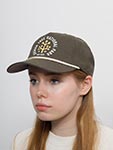 Бейсболка AMERICAN NEEDLE арт. 23002A-JTNP Joshua Tree National Park Canvas Cappy (хаки)